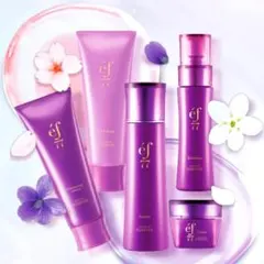 ＊５点セット＊新ｅｆ＊エフ７７＊洗顔 化粧水 乳液 クリーム他＊フルベール化粧品