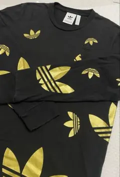 【希少】adidas Originals ゴールドトレフォイル 長袖Tシャツ