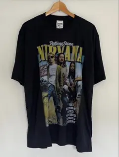 NIRVANA ビッグシルエット Tシャツ ブラック