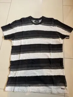 DIESEL ストライプ Tシャツ M