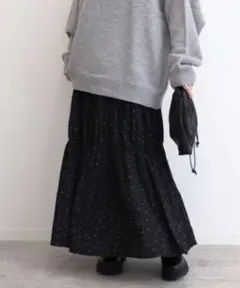 スエットロングスカート