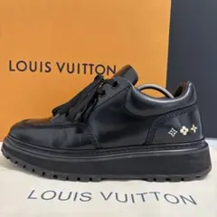 超美品 24AW】ルイヴィトン ルビーライン ダービー レザー LVロゴ 厚底