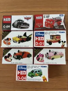 トミカ まとめ売り ディズニーモータース 6台 - メルカリ