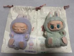 ラブブ ぬいぐるみ ハブアシート 正規品 QUQU ZIZI 2点セット