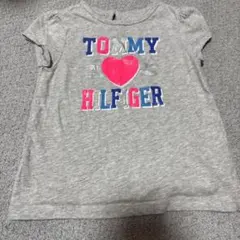 TOMMY HILFIGER グレー Tシャツ 3T/8