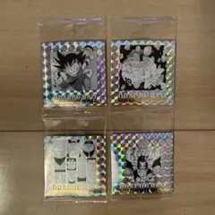 ドラゴンボール40周年　ウエハース2 シール4種
