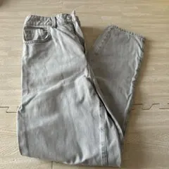 ZARA グレー テーパードデニムパンツ EUR 38
