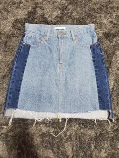 【美品】AZUL by moussy デニムミニスカート Mサイズ