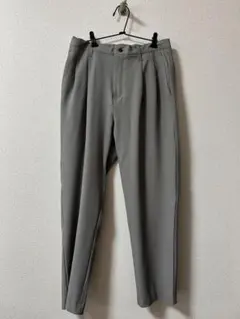 グレー スラックス Lサイズ ウエストゴム