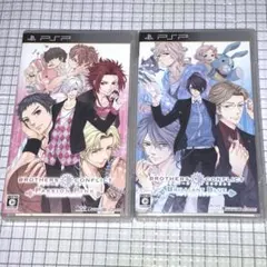 PSP 2本セット BROTHERS CONFLICT Pink & BLUE
