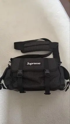Supreme リップストップ ショルダーバッグ ブラックのサムネイル