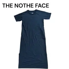 THE NORTH FACE 半袖 ロングワンピース ブラック Ｌのサムネイル