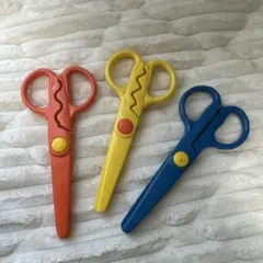 子供用安全はさみセット（3色）のサムネイル