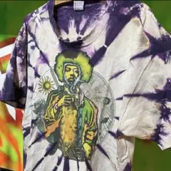 L 80s 90s USA製 ジミヘンドリックス タイダイ 長袖 Tシャツ - メルカリ