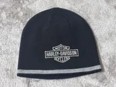 HARLEY-DAVIDSON ニット帽 ブラック