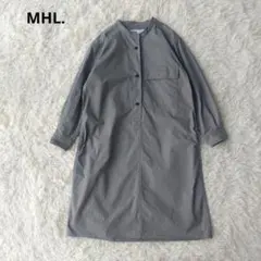 MHL.　DRY COTTON POPLIN OP　Ⅰ　セージ