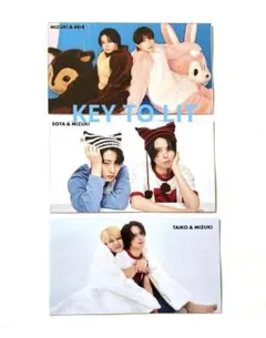 KEY TO LIT 厚紙カード Myojo 3月号 キテレツ