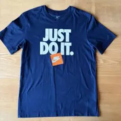 NIKE ナイキ JUST DO IT. Tシャツ 半袖 ネイビー Sサイズ