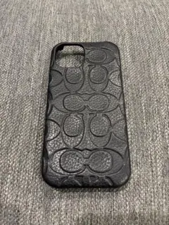 COACH iPhone 14plusケース ブラック