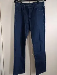 ユニクロ ダークブルー ストレートデニム 股下71㎝