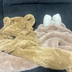 ディズニー ダッフィー シェリーメイ フード付きマフラー