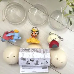 ディズニーリゾート　キーチェーン　ガチャ　ダンボ　チャンドゥ　ベイマックス