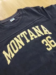 Champion チャンピオン 七分袖　カットソー Tシャツ フットボール