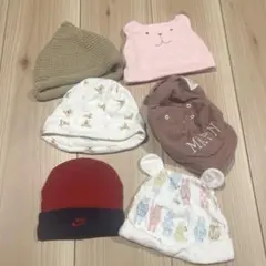 ベビー帽子6点セット　美品
