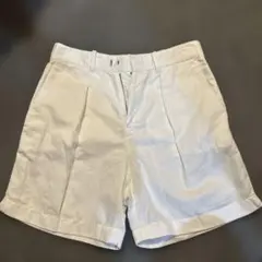 POLO Ralph Lauren ホワイト ショートパンツ レディース　綿　麻のサムネイル