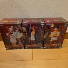 ワンピースDXF FILMRED　ウタ　シャンクス　ルフィ3体セット未開封