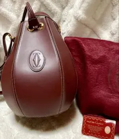 未使用 超美品 希少 カルティエ　Cartier マストライン ショルダーバッグ