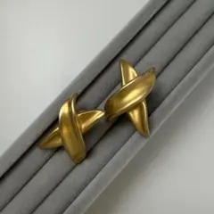 イヤリング　アンクライン　ANNE KLEIN ゴールド×艶消しのサムネイル