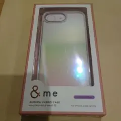 ELECOM iPhone 16e ハイブリッドケース オーロラ ラベンダー