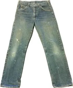 送料込み●80sアメリカ製Leeリー 200-0147スコービルジッパーW32