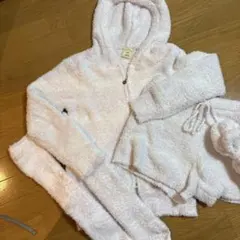 ジェラートピケ　gelato pique パジャマセットピンク　ホワイト