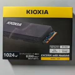 高速】KIOXIA EXCERIA 1TB NVMe SSD ヒートシンク付 - メルカリ