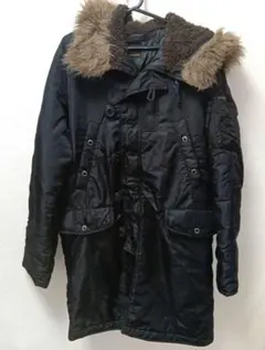 HYSTERIC GLAMOUR ダウンジャケット ワッペン ブラック サイズS