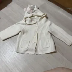 baby GAP フード付きカーディガン 12-18ヶ月