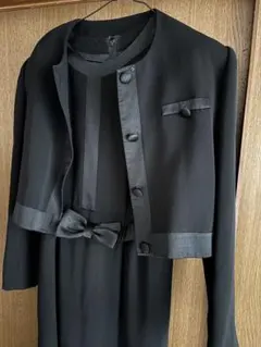 東京ソワール　フォーマル　ワンピース　黒　13