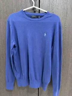 Polo Ralph Lauren 青 クルーネックセーター