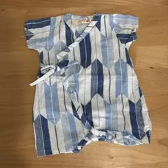 【美品】西松屋 ベビー 甚平 ロンパース 50-60