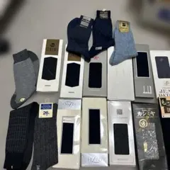 高島屋 メンズソックス 23足セット25〜27cm 未使用 箱付き ブランド多数のサムネイル