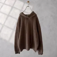 ★スローブイエナ◆ エアリーニットフーディー