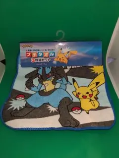 y5 ポケモン キャラクタータオル 3枚セット