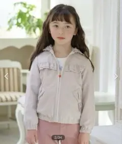 新品未使用anyfam チェリーベリーシリーズシャカシャカ リバーシ ブルゾン