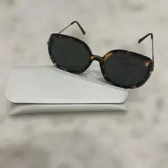 ZARA サングラス　ベッコウ　ケース付きのサムネイル