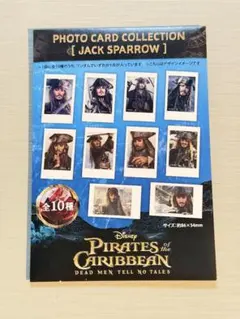 コミコン限定　ジャック・スパロウ フォトカード　未開封