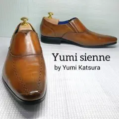 【極美品】ユミジェンヌ YUMI KATSURA レザー ローファー スリッポン