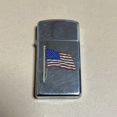 ☆ZIPPO ライター☆USA 星条旗 鏡面加工 1996年製 着火OK - メルカリ