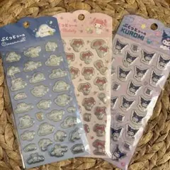 サンリオ　ぷくっとシール　クロミ マイメロ　シナモンロール　セット